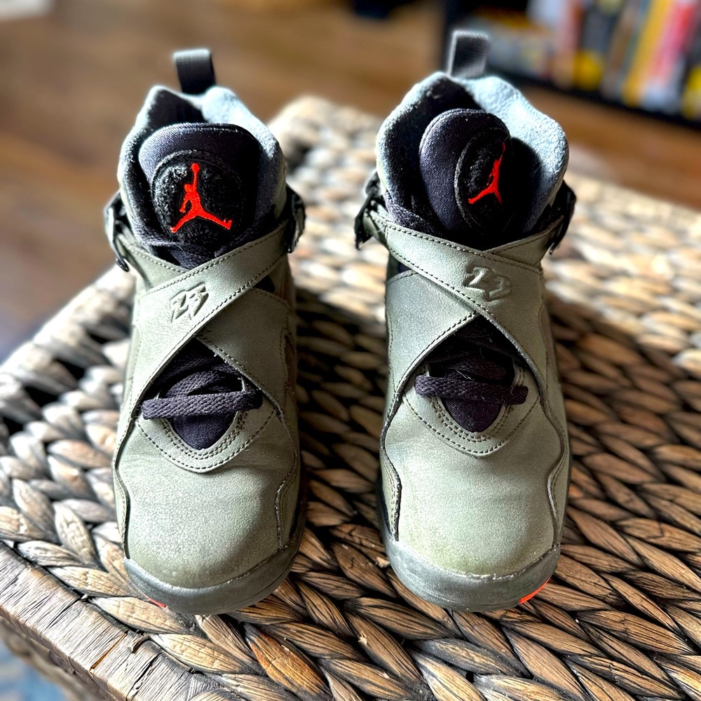 Jordan’s Olive high-tops